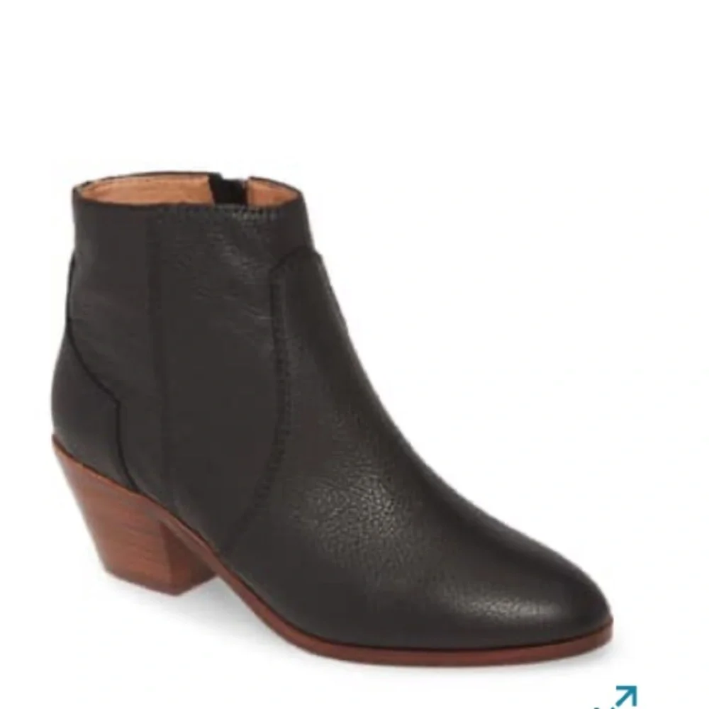 Madewell Boots Women Size 5, Black, Heel